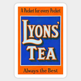 Lyons Tea Advert Sticker